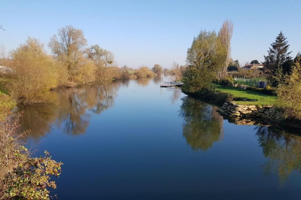 Criquebeuf-sur-Seine Ferme Cosy Et Paisible Au Bord De L'Eure 빌라 외부 사진